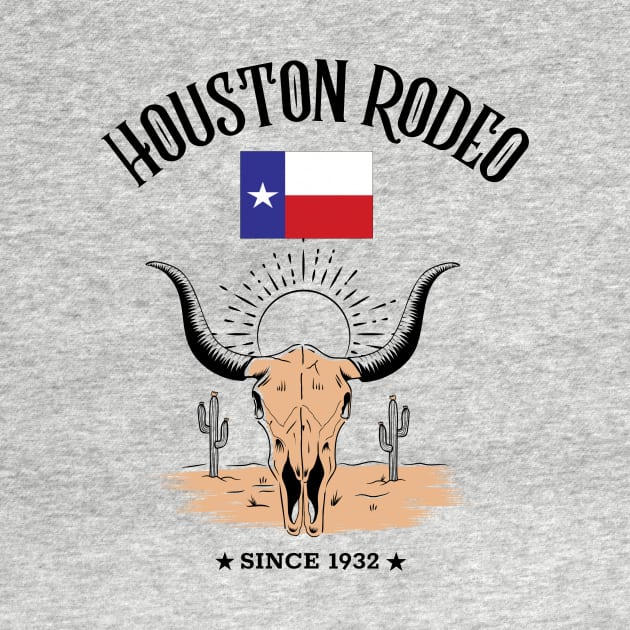 HOUSTON RODEO TEXAS by Cult Classics